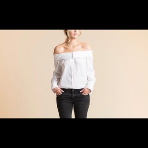 Off the shoulder top